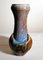 Französische Vintage Vasen aus buntem Steingut, 2er Set 11