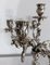 19th Century Louis XV Style Silver Bronze Candelabra, Set of 2 5