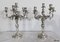 19th Century Louis XV Style Silver Bronze Candelabra, Set of 2 17