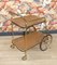 Formica and Brass Bar Cart, 1960s, Image 1