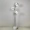 Vintage Space Age Floor Lamp with 3 Glass Lights in the Style of Gino Sarfatti, 1970s 1