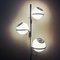 Vintage Space Age Floor Lamp with 3 Glass Lights in the Style of Gino Sarfatti, 1970s, Image 4