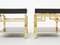 Black Lacquer and Brass 2-Tier Nightstands by Guy Lefevre for Maison Jansen, 1970s, Set of 2, Image 7