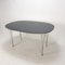 Super-Elliptic Table by Arne Jacobsen, Piet Hein & Mathsson for Fritz Hansen, Denmark, 1992, Image 1
