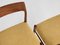 Mid-Century Danish Dining Chairs in Teak with New Fabric, 1960s, Set of 6 8