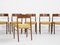 Chaises de Salle à Manger Mid-Century en Teck avec Nouveau Tissu, Danemark, 1960s, Set de 6 4
