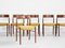 Mid-Century Danish Dining Chairs in Teak with New Fabric, 1960s, Set of 6 3
