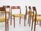Mid-Century Danish Dining Chairs in Teak with New Fabric, 1960s, Set of 6 2
