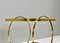 Bar Cart in Brass, Glass and Mirror in the Style of Milo Baughman, 1970s, Image 10