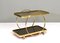 Bar Cart in Brass, Glass and Mirror in the Style of Milo Baughman, 1970s 7