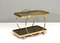 Bar Cart in Brass, Glass and Mirror in the Style of Milo Baughman, 1970s, Image 7