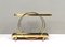 Bar Cart in Brass, Glass and Mirror in the Style of Milo Baughman, 1970s, Image 2
