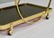 Bar Cart in Brass, Glass and Mirror in the Style of Milo Baughman, 1970s 14