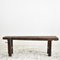 Antique French Workbench Console Table, Image 1