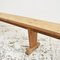 Long Vintage Wooden Church Pew Bench 2