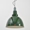 Large Industrial Green Pendant Light from Thorlux 3