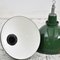 Large Industrial Green Pendant Light from Thorlux 6