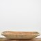 Vintage Wooden Dough Bowl 1