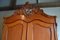 Biedermeier Oak Crested Cupboard, Image 6