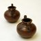 Swedish Rustic Bronze Urns by Sune Bäckström, 1930s, Set of 2 2