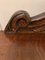 Tavolino vittoriano antico in legno di quercia intagliato, Immagine 6