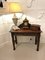 Antique Victorian Carved Oak Side Table, Image 2