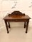 Tavolino vittoriano antico in legno di quercia intagliato, Immagine 8