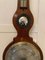 Großes antikes George III Banjo Barometer aus Mahagoni 6