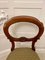 Antique Victorian Mahogany Balloon Back Chairs, Set of 4, Image 6