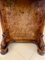 Antique Victorian Burr Walnut Inlaid Freestanding Davenport, Image 12