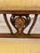 Antique Victorian Inlaid Mahogany Settee 3