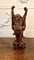 Large Antique Chinese Carved Hardwood Figure 5