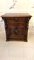 Antique Victorian Carved Oak Hall Cabinet 2