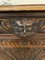 Antique Victorian Carved Oak Hall Cabinet 10