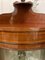 Antike edwardianische Eckvitrine aus Mahagoni mit Intarsien 8