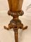 Antique Victorian Burr Walnut Trumpet Work Table, Image 11