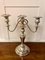 Antique Edwardian Silver Painted Candelabra, Set of 2 3