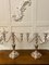 Antique Edwardian Silver Painted Candelabra, Set of 2 2