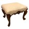 Antique Victorian Freestanding Carved Walnut Stool, Image 1