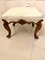 Antique Victorian Freestanding Carved Walnut Stool, Image 2