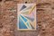 Natalia Roman, Constructivist Sunset Triangles in Pastel Tones, 2021, Acrylic Painting 5