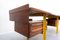 Italienischer Mid-Century Modern Holz Schreibtisch aus Nussholz, 1960er 7
