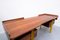 Italienischer Mid-Century Modern Holz Schreibtisch aus Nussholz, 1960er 4
