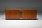 Mid-Century Modern Teak Office Cabinets with Tambour Doors from Knoll, 1980s, Set of 2, Image 3