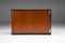 Mid-Century Modern Teak Office Cabinets with Tambour Doors from Knoll, 1980s, Set of 2 5