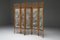 East Asian Style Bamboo & Fabric Room Divider, 1960s 2