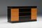 Black Lacquer and Teak Drawer Cabinet by Pierre Cardin, 1970s, Image 3