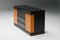 Black Lacquer and Teak Drawer Cabinet by Pierre Cardin, 1970s, Image 4