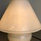 Glass Mushroom Table Desktop Light from Glashütte Limburg, Germany, 1970s 15