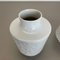 Op Art Biscuit Porcelain Vases from Edelstein Bavaria, Germany, 1970s, Set of 2, Image 11